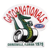NHRA Gatornationals® Embossed Shaped Metal Wall Sign
