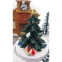 Wizardi 3" Snowy Church Christmas Village Decoration