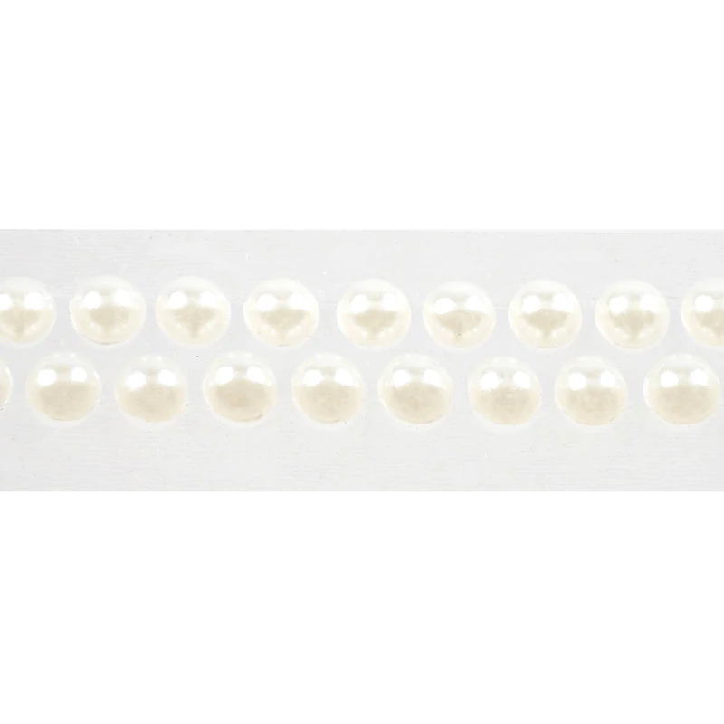 12 Pack: Faux Pearl Stickers by Recollections™ Bling on a Roll™