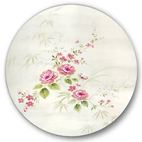 Designart - Retro Drawing of Flowers II