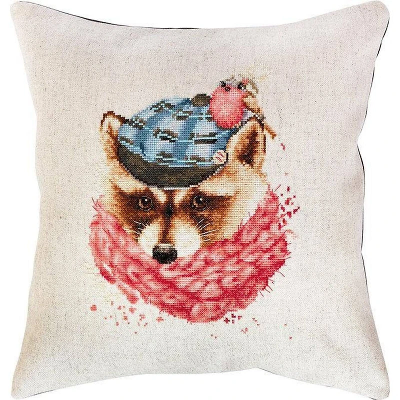 Luca-s Pillow Counted Cross-Stitch Kit