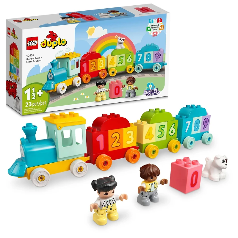 LEGO® DUPLO® My First Number Train - Learn To Count 10954 Building Toy (23 Pieces)