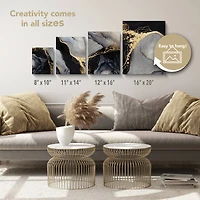 ArtSkills® 2 Pack Black Stretched Canvases