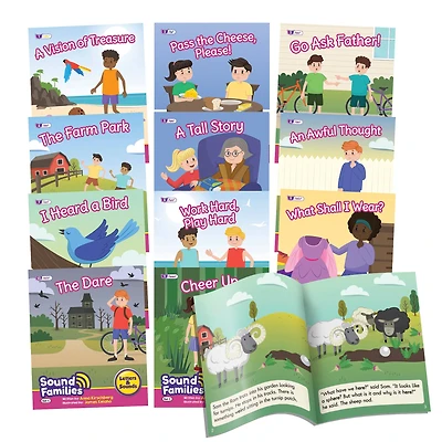 Junior Learning® Decodable Readers Sound Families R-controlled Fiction Phase 5.5