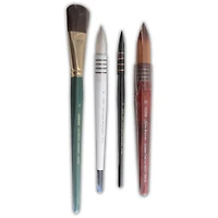 Silver Brush Limited Quills Atelier™ 4 Piece Varnish Brush Set