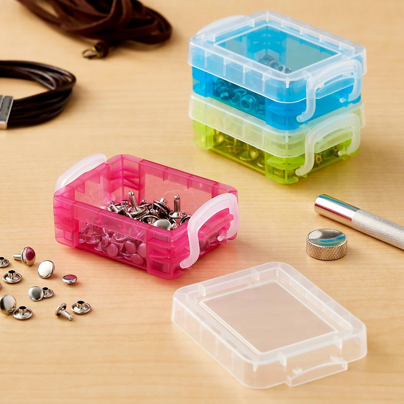 Multicolor Bitty Boxes by Simply Tidy™, 3ct.