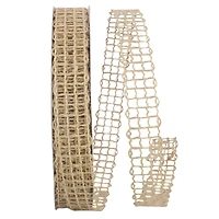 JAM Paper 7/8'' x 25yd. Jute Box Ribbon