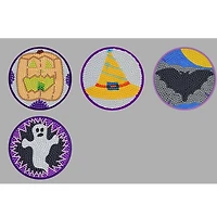 Sparkly Selections' Halloween Diamond Painting Coasters 4 Set