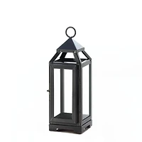 10.75" Black Small Slate Lantern