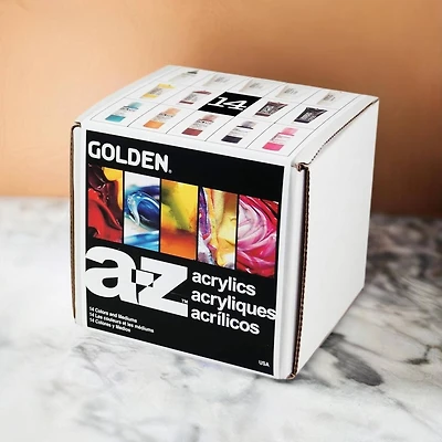 Golden® A-Z Acrylic 14-Piece Set
