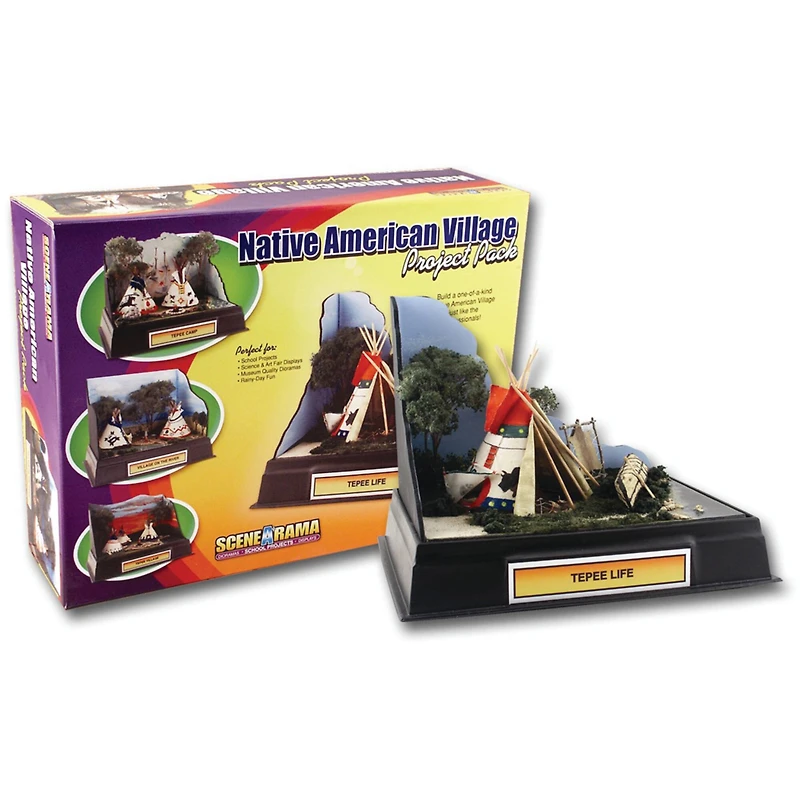 Scene-A-Rama® Native American Village Project Pack™