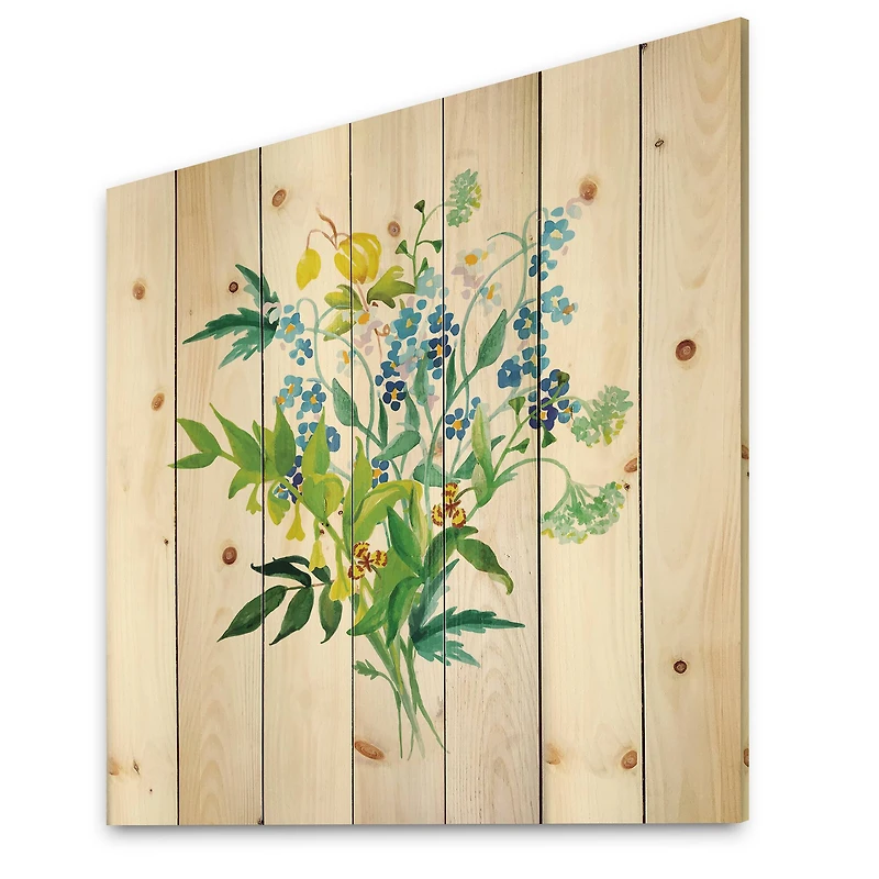 Designart - Meadow Flowers Garland