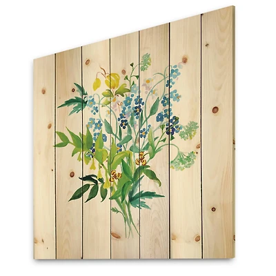 Designart - Meadow Flowers Garland