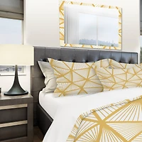 Designart 'Art Deco Geometric Decorative Pattern' Modern Bedding Set