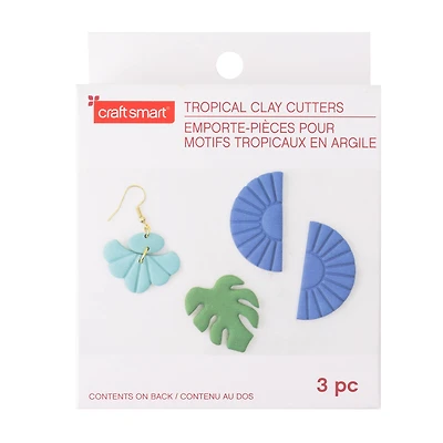 12 Pack: Tropical Clay Cutter Set by Craft Smart®