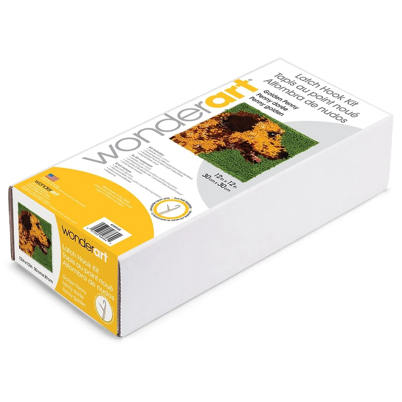 Wonderart® Golden Penny Latch Hook Kit