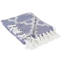 DII® French Blue Lattice Throw
