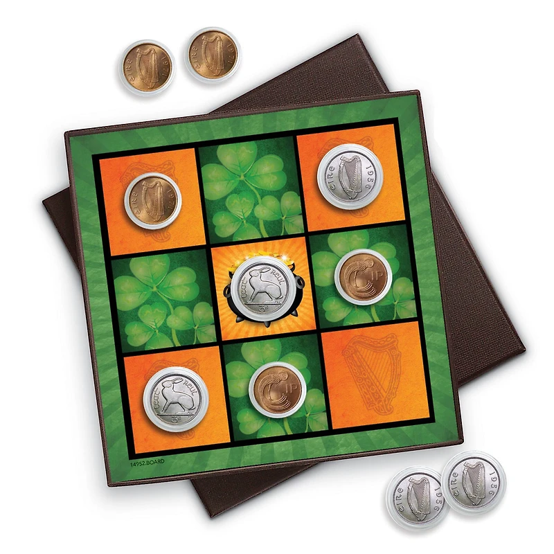 Irish Tic Tac Toe Coin Box Set