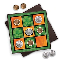 Irish Tic Tac Toe Coin Box Set
