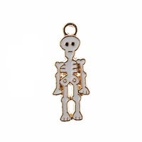 John Bead Sweet & Petite Halloween Small Skeleton Charms, 10ct.