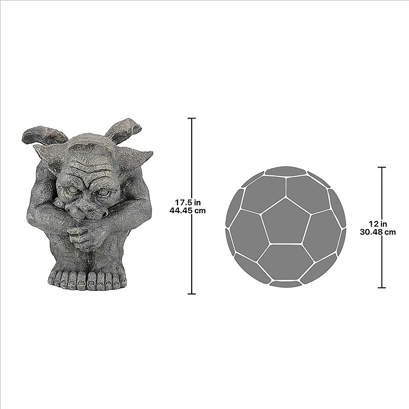 Design Toscano 17.5" Emmett the Gargoyle Statue