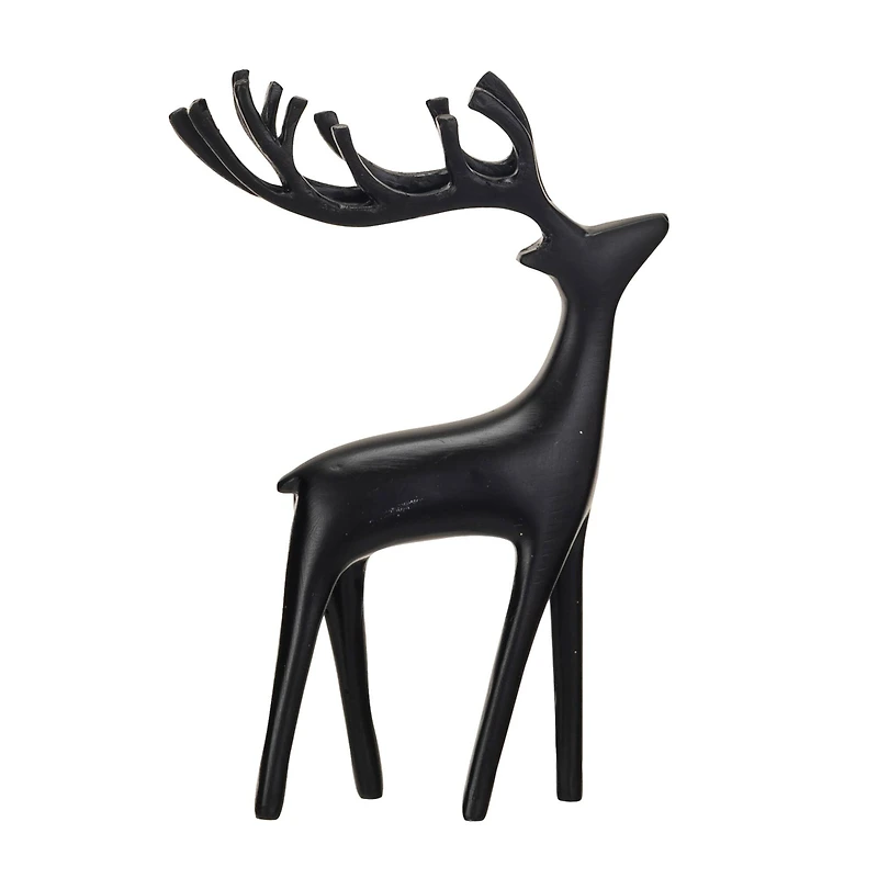 Hello Honey® 5.5" Black Decorative Standing Reindeer