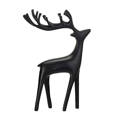 Hello Honey® 5.5" Black Decorative Standing Reindeer
