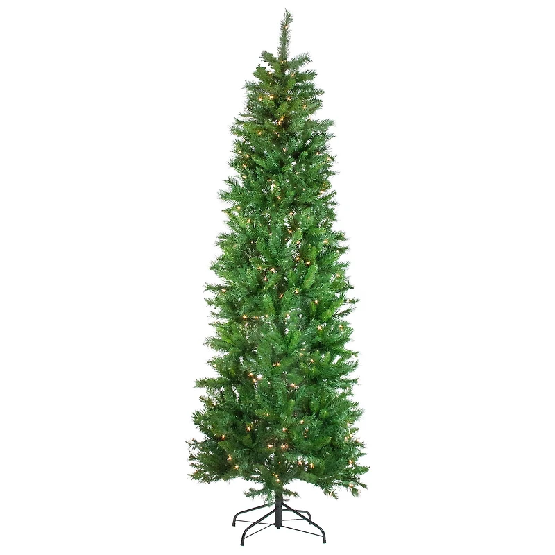 7.5ft. Pre-Lit Stillwater Spruce Artificial Christmas Tree, Clear Lights