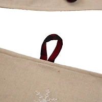 Glitzhome® 48" Dachshund Fabric Christmas Tree Skirt