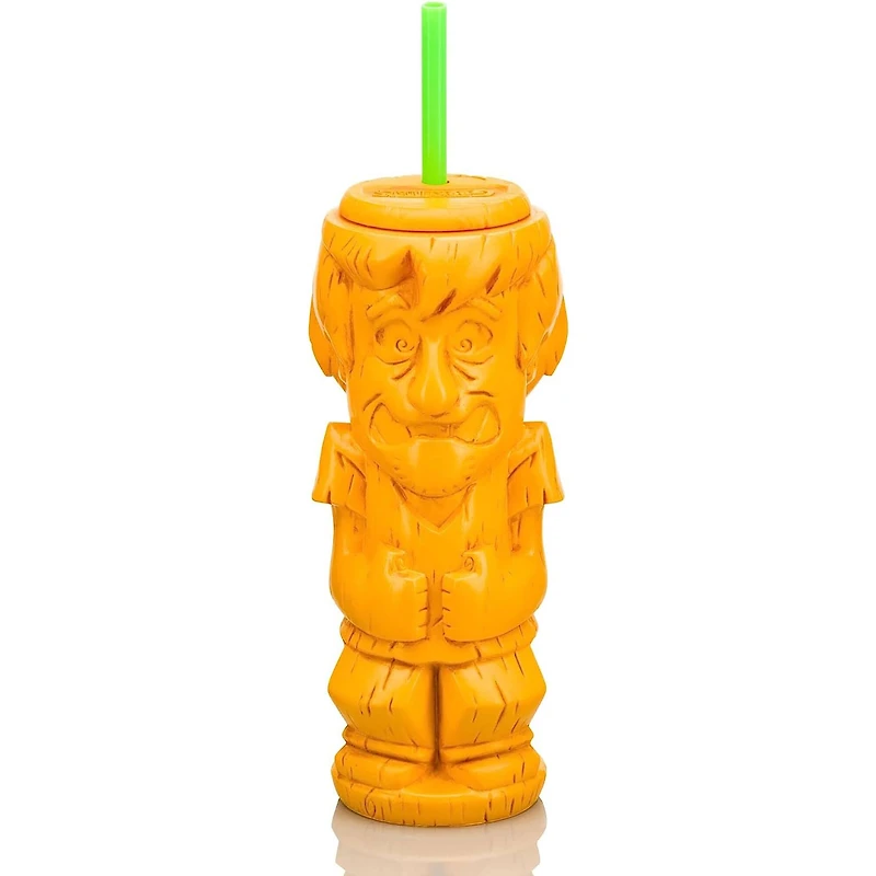 Geeki Tikis Scooby-Doo Shaggy Plastic Tumbler with Straw, 20oz.