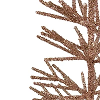 18" Glittered Twig Artificial Christmas Tree Tabletop Décor