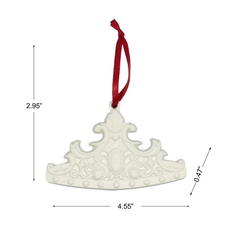 4.5" DIY Ceramic Tiara Ornament by Make Market®