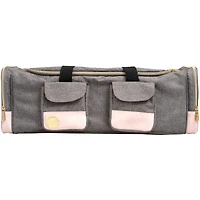 We R Memory Keepers® Pink & Gray Crafter's Machine Tote