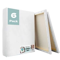 ArtSkills® 6 Pack 11" x 14" Stretched Painting Canvas