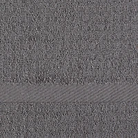 DII® Solid Gray Waffle Terry Dishtowel, 4ct.