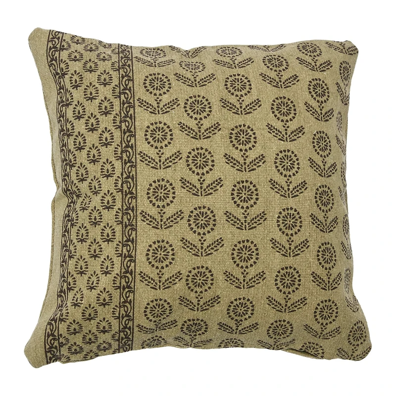Hello Honey® 20" Square Floral Fields Pillow Cover
