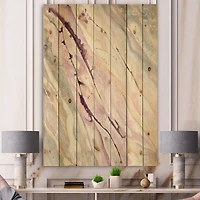 Designart - Shaby Pink Marble