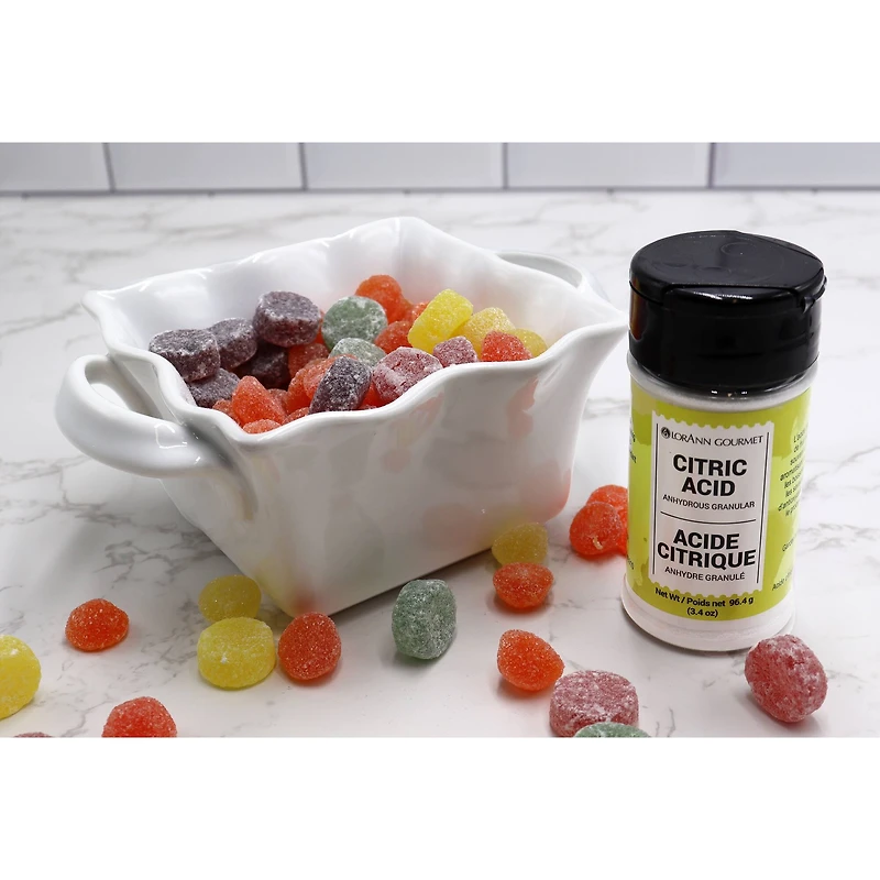 LorAnn Citric Acid, 3.4oz.