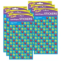 Trend Enterprises® superShapes Happy Apples Stickers, 6 Packs of 800ct.