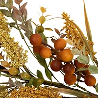 5ft. Real Touch™️ Greenery & Berries Fall Harvest Garland