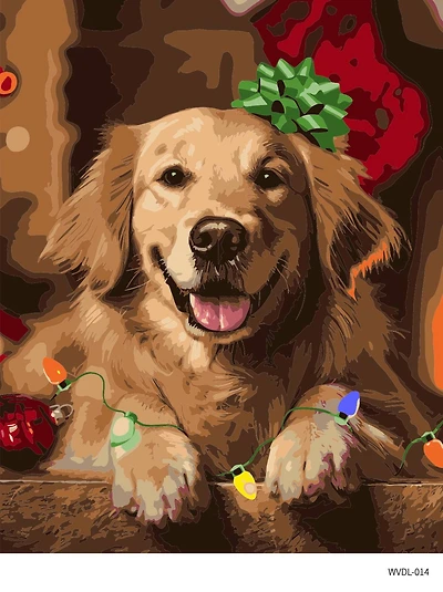 16" x 20" Golden Retriever Paint-by-Number Kit by Artist's Loft™