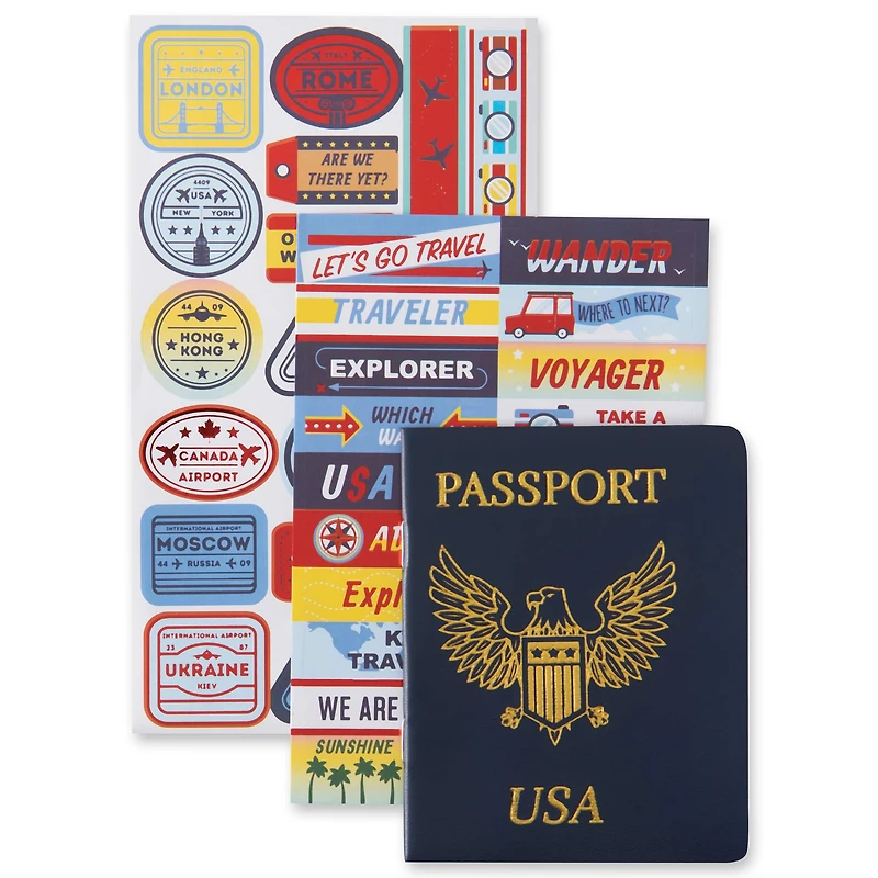 Passport & Travel Stickers by Recollections™
