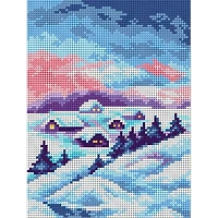 Orchidea Gobelin Frosty Land Halfstitch Canvas