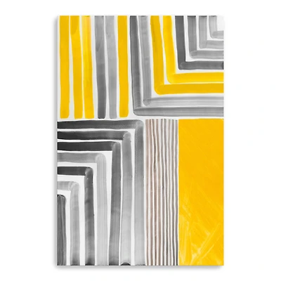 Yellow Mikado I Canvas Giclee