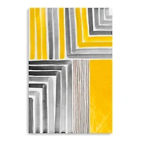 Yellow Mikado I Canvas Giclee