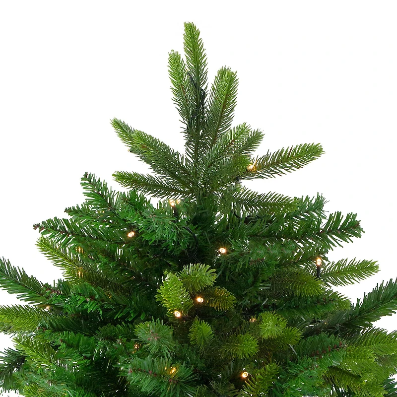 9ft. Pre-Lit Real Touch™ Full Gunnison Pine Artificial Christmas Tree, Warm White LED Lights