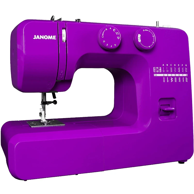 Janome Purple Majesty Easy-to-Use Sewing Machine