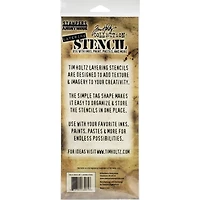 Stampers Anonymous Tim Holtz® Doodle Art Layered Stencil