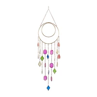 Multi Metal Contemporary Windchime, 49" x 12"
