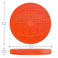 Bouncyband® Orange Basketball Wiggle Seat Sensory Cushion